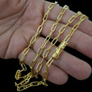 Corrente Banhado Ouro 18k Cartier 4mm-60cm
